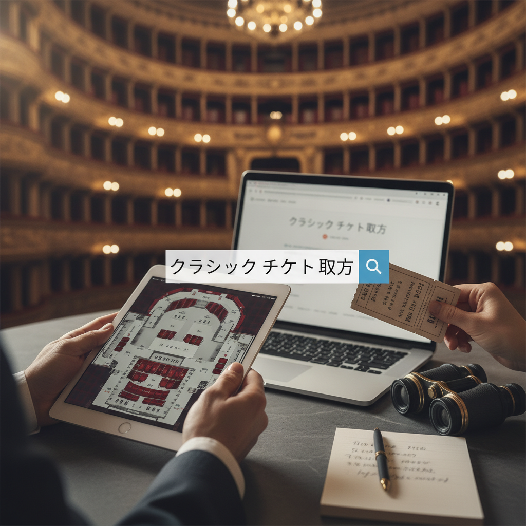 クラシック チケット 取り方:良席を確実に手に入れる戦略